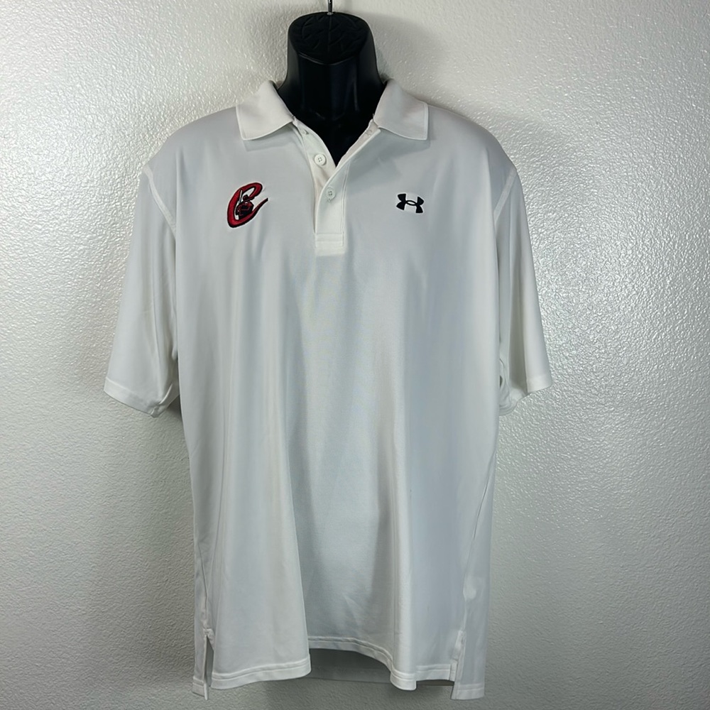 Nike Dri Fit Mens White Polo Shirt XL